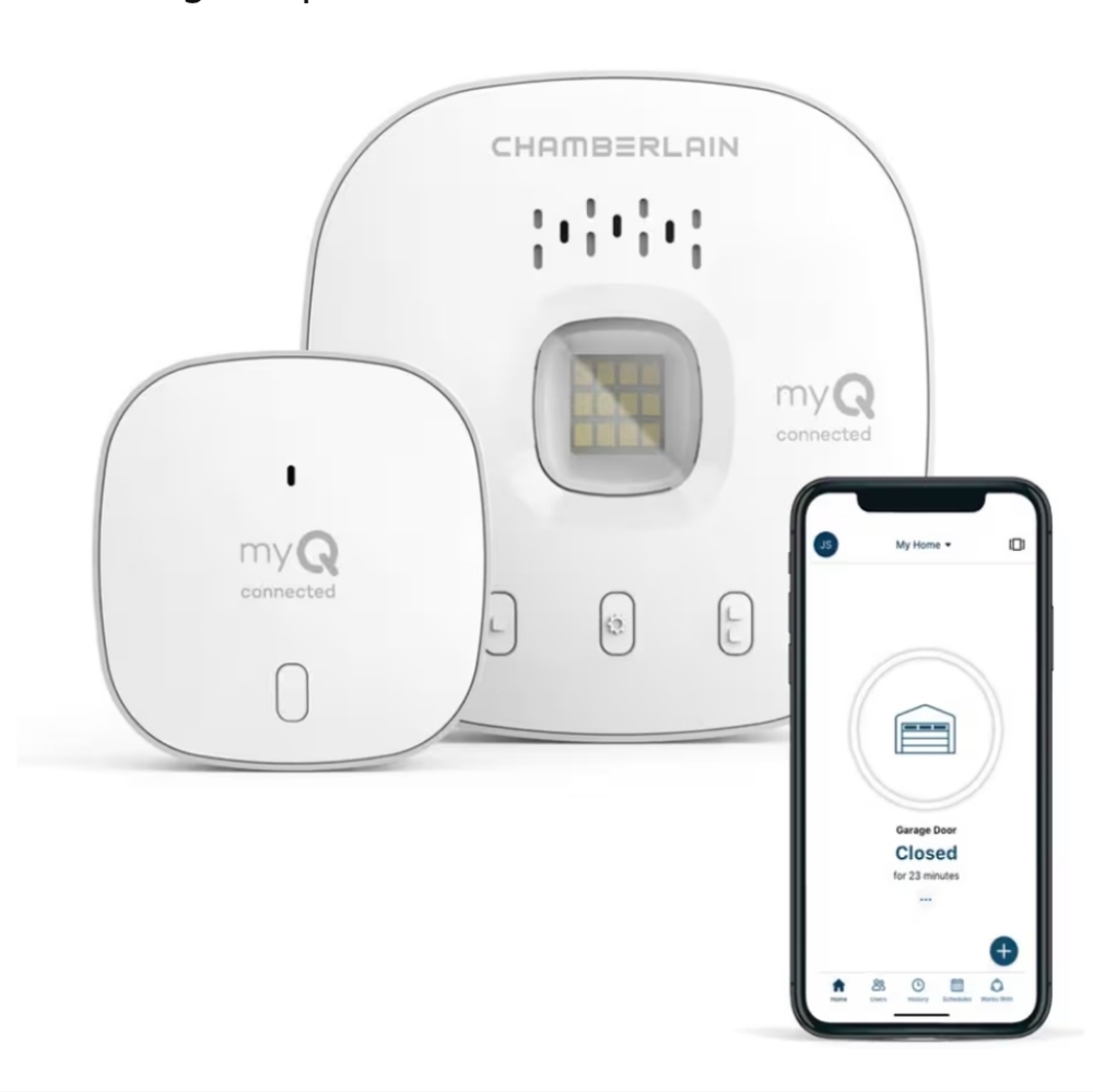 Connected Smart Garage Hub - White